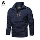 Autumn Men Outdoor Windproof Jackets Hooded Windbreaker Coat Camping Fishing Tactical Military Male Breathable Casual Jacket 5XL
